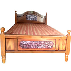 Wooden Cot 75*48 Double Cot Classic Look